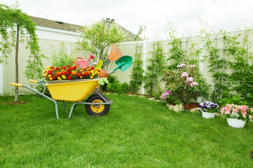 Sustainable garden practices with native plants in Pinner